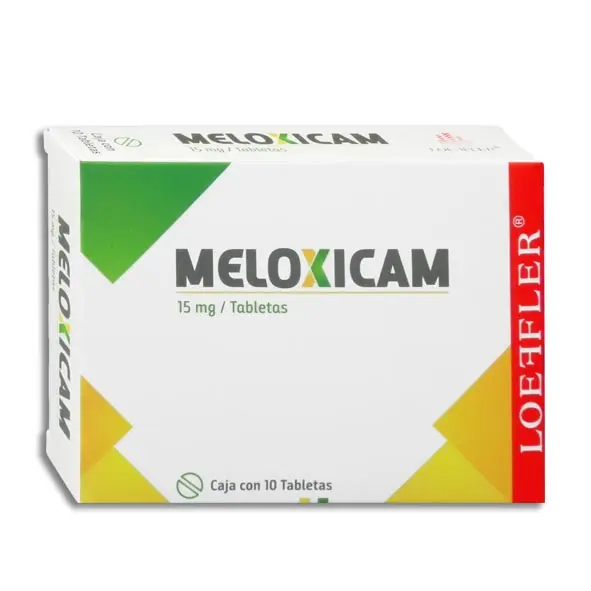 MELOXICAM 15MG LOEFFLER Tabletas - c/10