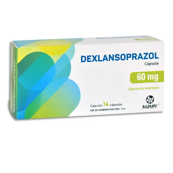 [7502009749384] DEXLANSOPRAZOL 60MG MAVER Capsulas LR - c/14