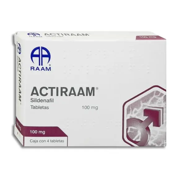 ACTIRAAM 100MG Tabletas - c/4