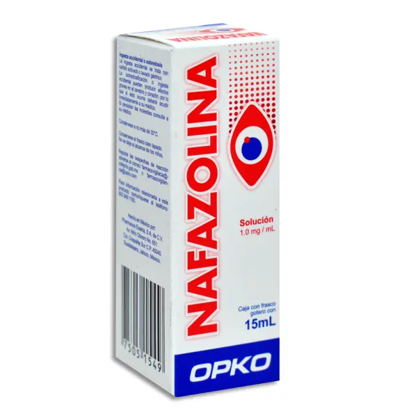 NAFAZOLINA EXAKTA Solucion Oftalmica - 15 ml