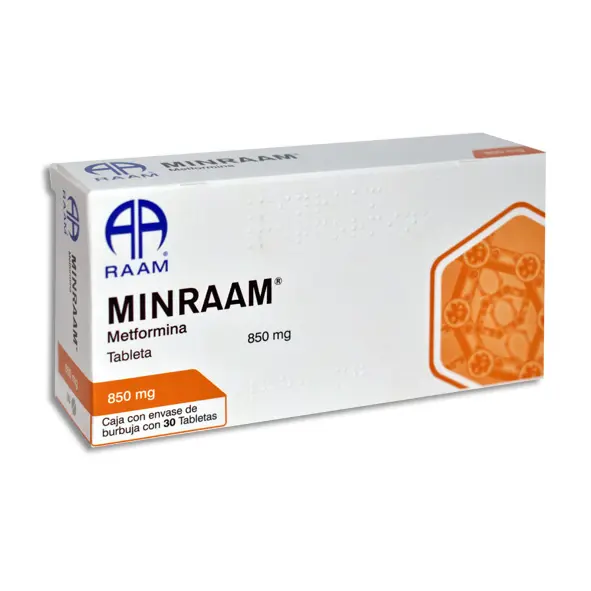 MINRAAM 850MG Tabletas - c/30