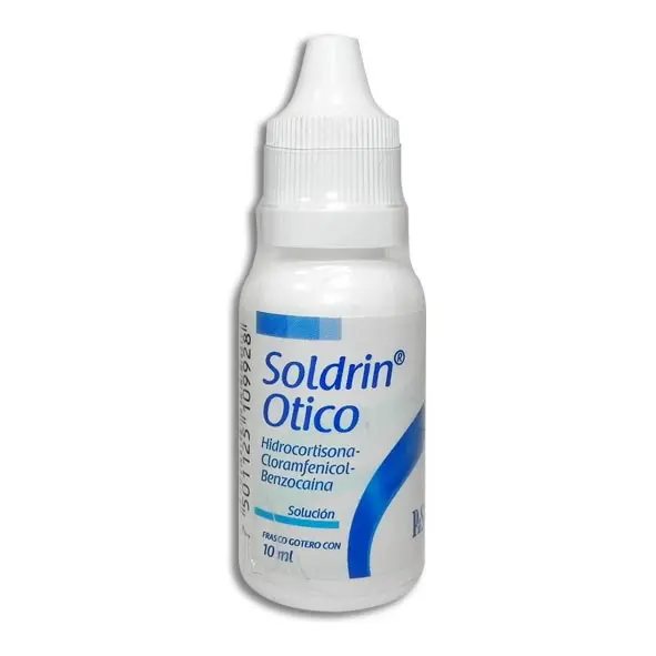 [7501125109928] SOLDRIN OTICO Solucion Gotas - 10 ml