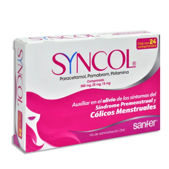[7501070600556] SYNCOL Comprimidos - c/24