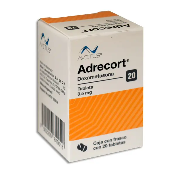 ADRECORT 0.5 MG Tabletas - c/20