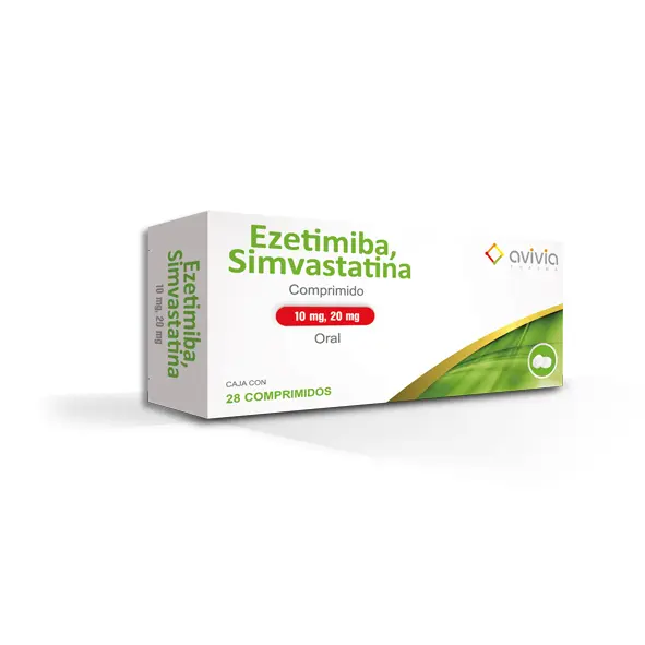 EZETIMIBA SIMVASTATINA AVIVIA Comprimidos - c/28