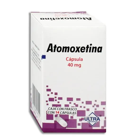 [7502216806511] ATOMOXETINA 40MG ULTRA Capsulas - c/14