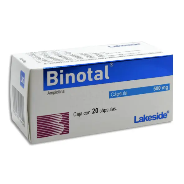 [7501258214520] BINOTAL 500MG Capsulas - c/20