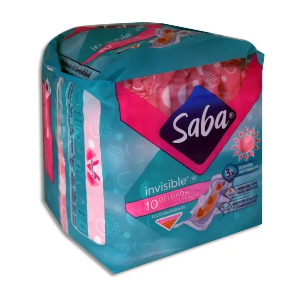 SABA INVISIBLE CON ALAS Bolsa - c/10