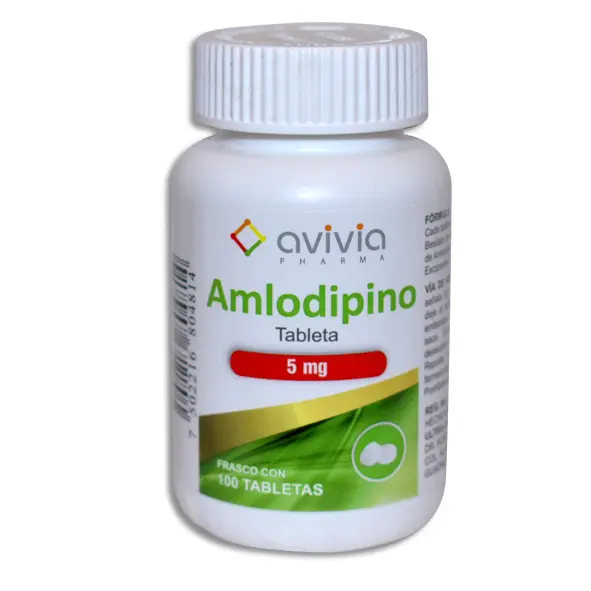 [7502216804814] AMLODIPINO AVIVIA Tabletas - c/100