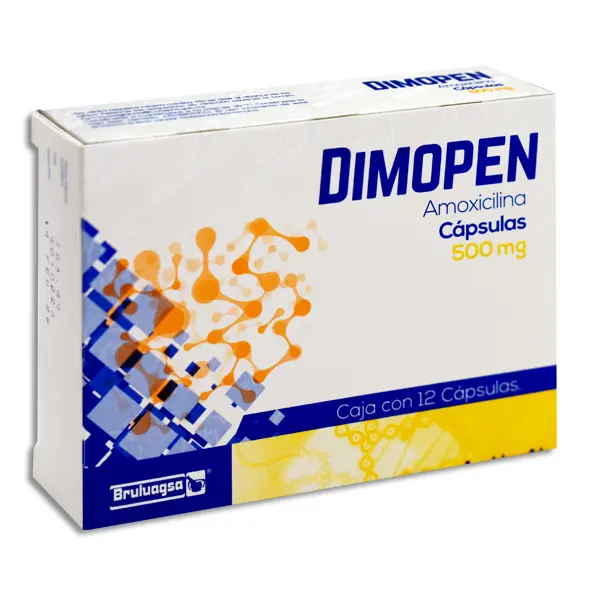DIMOPEN 500MG Capsulas - c/12