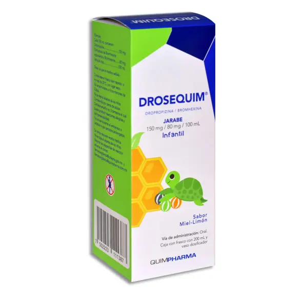 [7502223111387] DROSEQUIM INFANTIL Jarabe - 200 ml