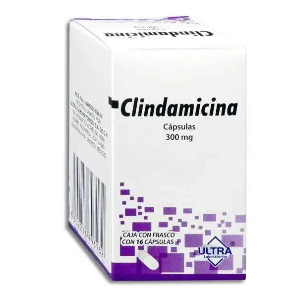 CLINDAMICINA 300MG ULTRA Capsulas - c/16