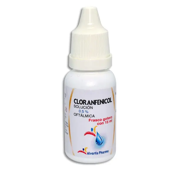 [7502222840349] CLORANFENICOL ALVARTIS Solucion Oftalmica - 15 ml