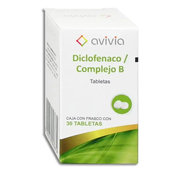 DICLOFENACO COMPLEJO B AVIVIA Tabletas - c/30