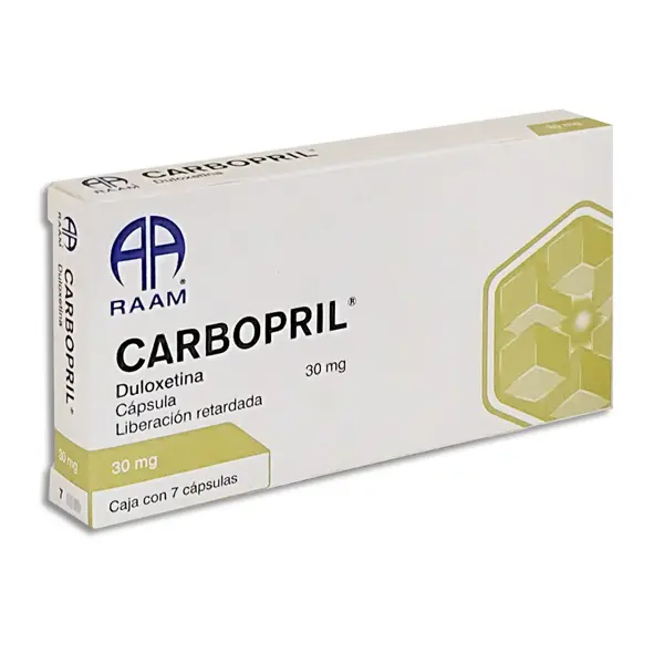 CARBOPRIL Tabletas - c/7