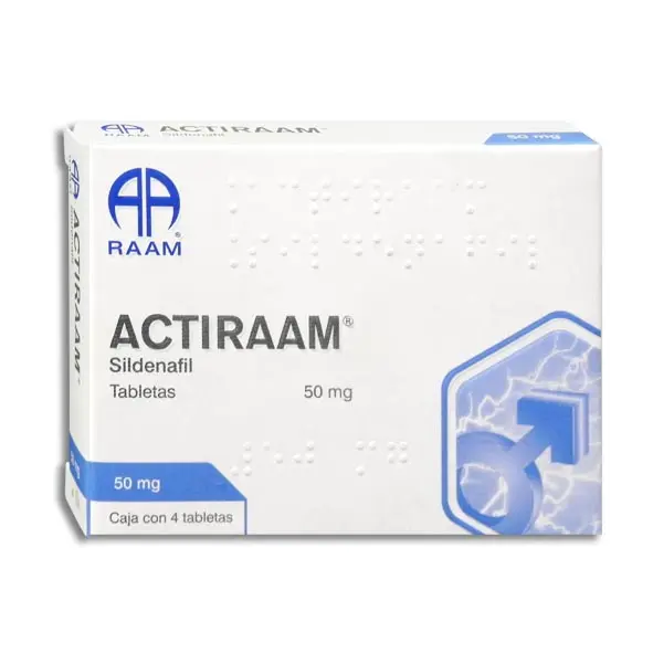 ACTIRAAM 50MG Tabletas - c/4