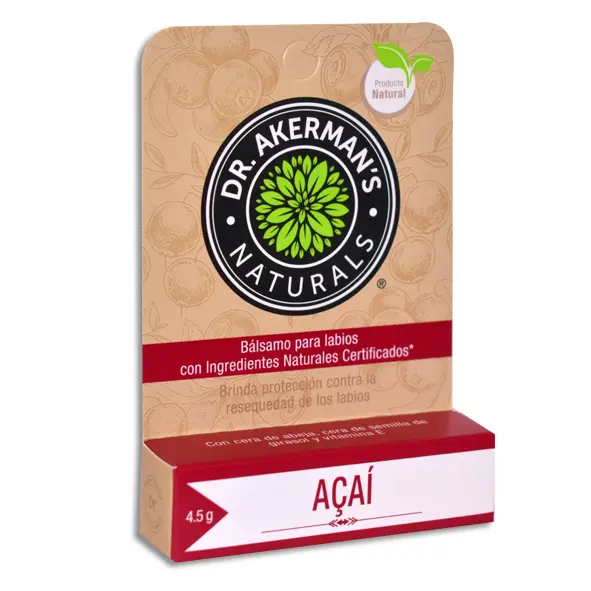 DR. AKERMAN´S ACAI BALSAMO LABIAL Blister - 4.5 g