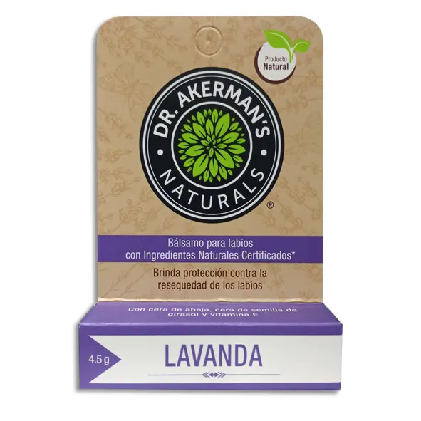 DR. AKERMAN´S LAVANDA BALSAMO LABIAL Blister - 4.5 g