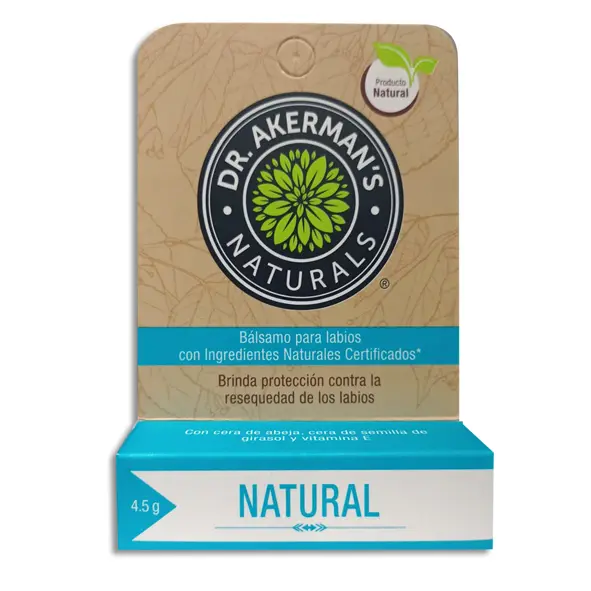 DR. AKERMAN´S NATURALS BALSAMO LABIAL Blister - 4.5 g