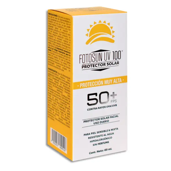 PROTECTOR SOLAR FOTOSUN UV 100 FACIAL Crema - 60 ml
