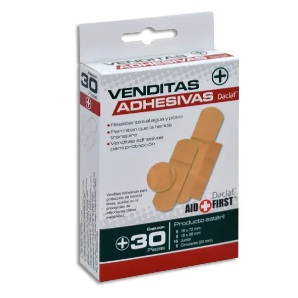VENDITAS ADHESIVAS DACLAF Caja - c/30