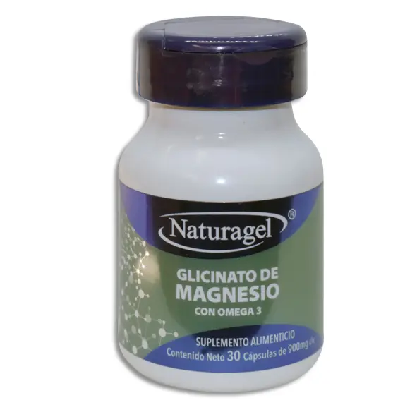 GLICINATO DE MAGNESIO CON OMEGA 3 NATURAGEL Capsulas - c/30
