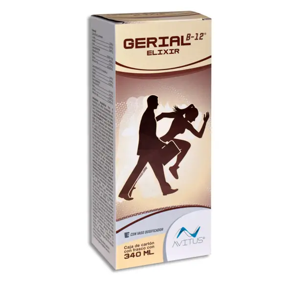 [7506624900656] GERIAL B-12 Elixir - 340 ml