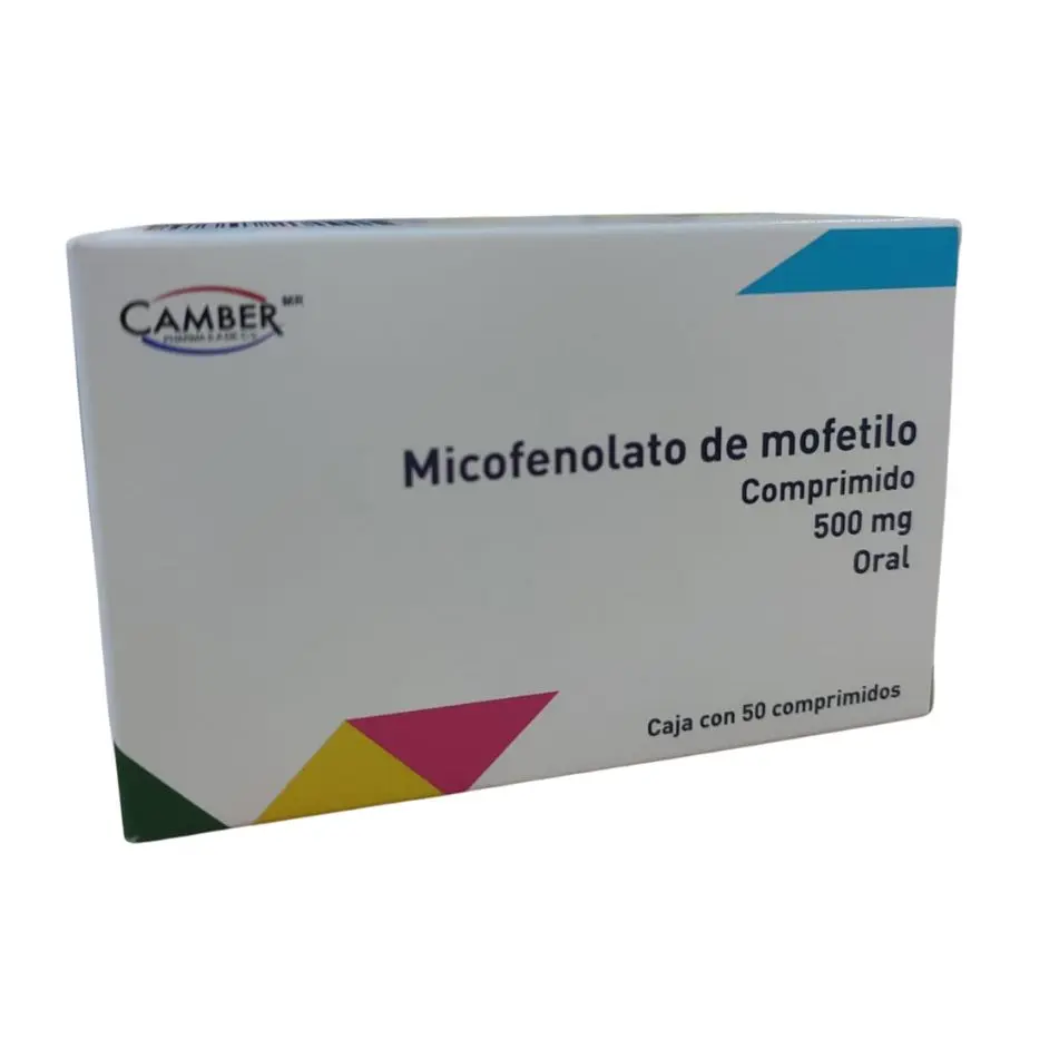 MICOFENOLATO DE MOFETILO CAMBER Comprimidos - c/50
