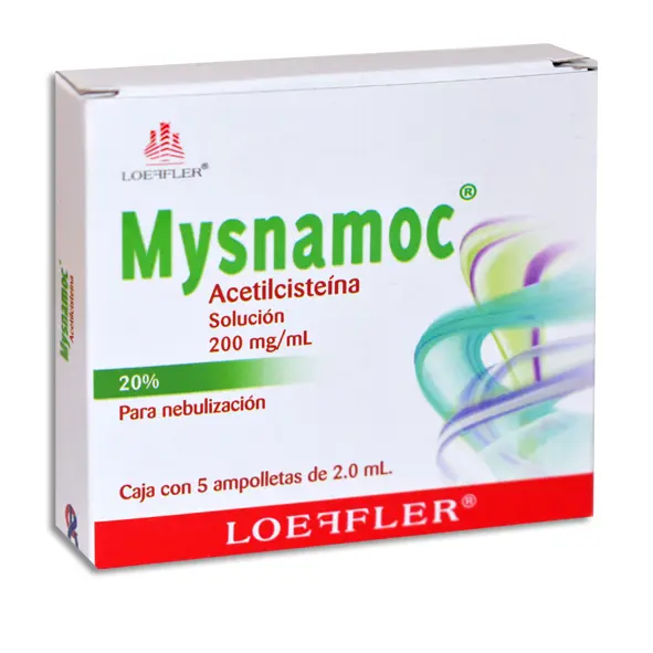 MYSNAMOC Solucion para nebulizar - c/5