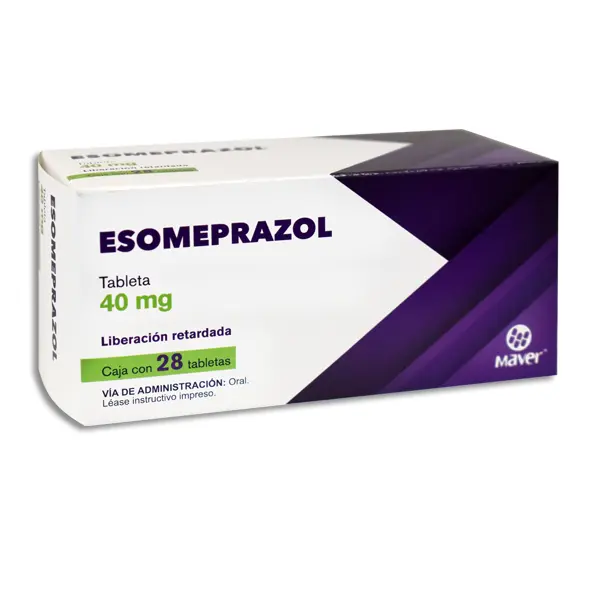 [7502009749292] ESOMEPRAZOL 40MG MAVER Tabletas LR - c/28