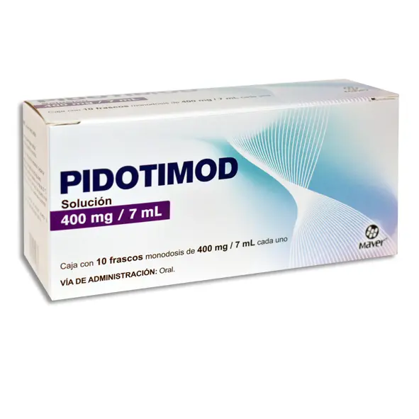 [7502009749773] PIDOTIMOD 400MG MAVER Solucion - c/10