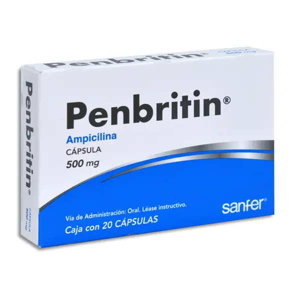 [7501070614041] PENBRITIN 500MG Capsulas - c/20