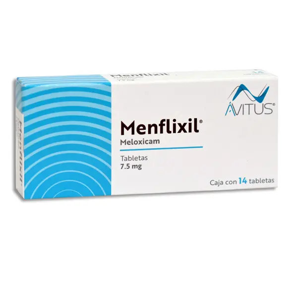 [7502209858046] MENFLIXIL 7.5MG Tabletas - c/14