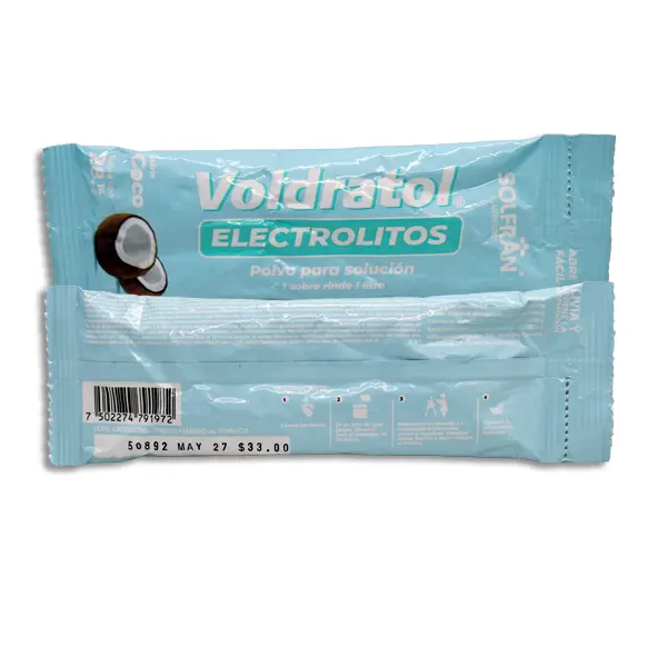 [7502274791972] VOLDRATOL COCO ELECTROLITOS STICK Polvo en Sobres - c/1