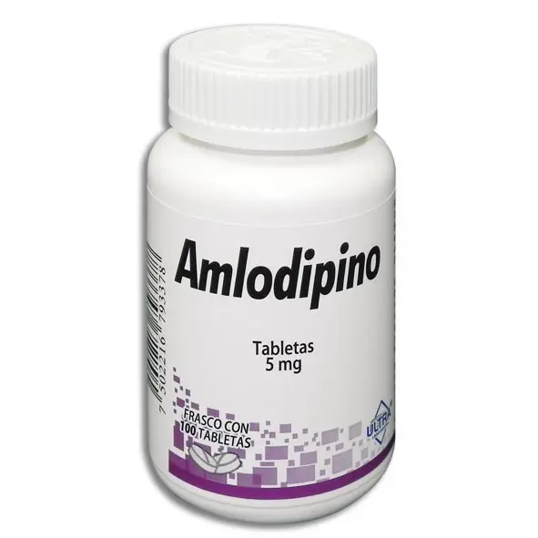 AMLODIPINO ULTRA Tabletas c/100 