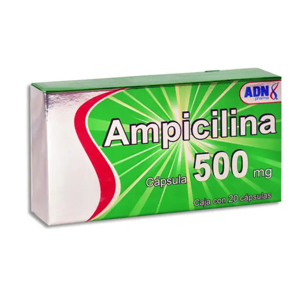AMPICILINA 500MG ADN Capsulas - c/20 
