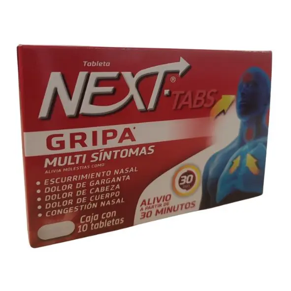 NEXT  Tabletas - c/10