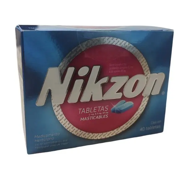 [650240024931] NIKZON Tabletas Masticables - c/40