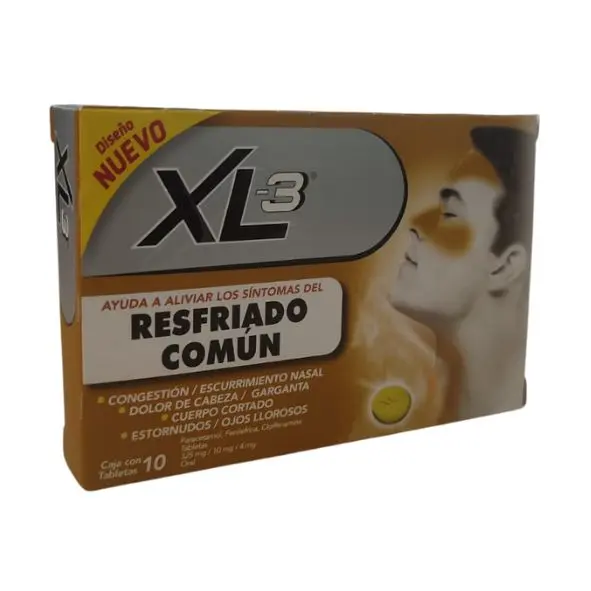 XL-3 Tabletas - c/10 