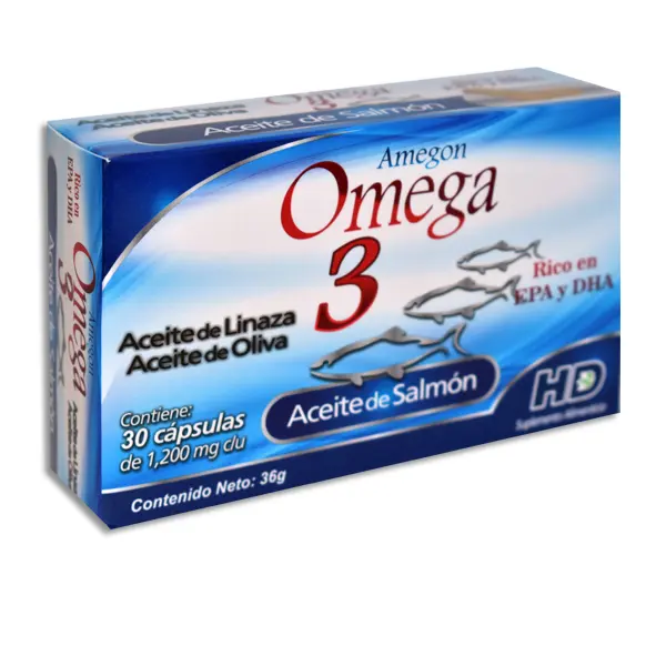 AMEGON OMEGA 3 Capsulas Blandas - c/30 