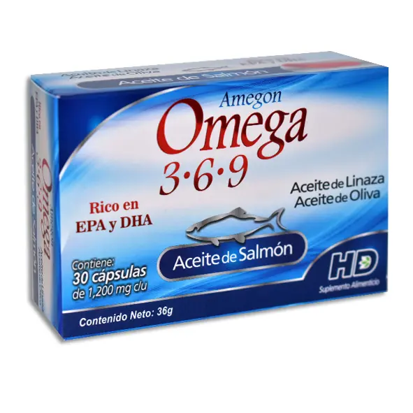 OMEGA 3,6,9 HD Capsulas - c/30 