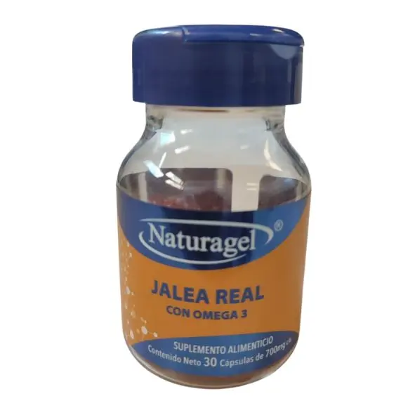 [7503036782450] JALEA REAL CON OMEGA 3 NATURAGEL Capsulas - c/30