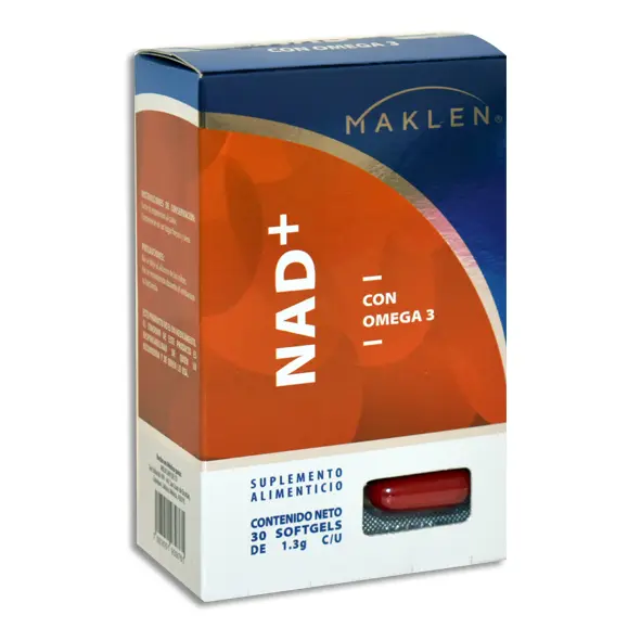 [7503051939761] NAD + CON OMEGA 3 Capsulas - c/30