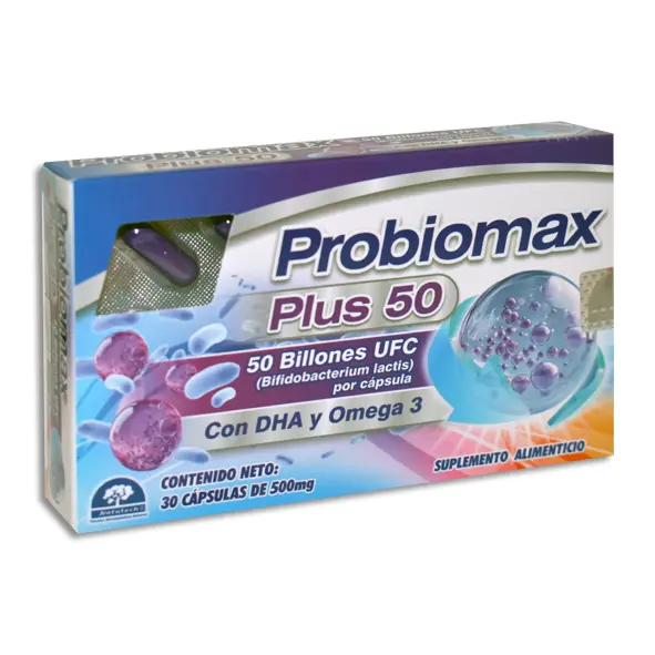 [7506021102769] PROBIOMAX PLUS 50 Capsulas - c/30
