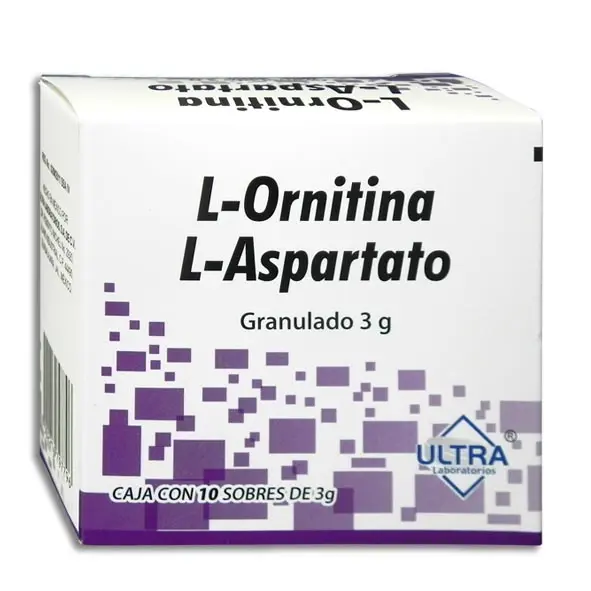 [7502216797796] L-ORNITINA/L-ASPARTANO ULTRA Sobres - c/10