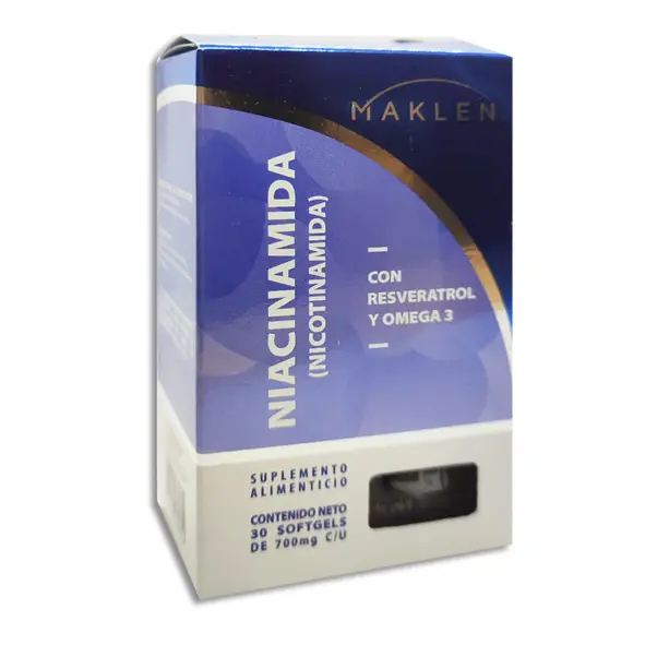 [7503051939754] NIACINAMIDA Capsulas - c/30