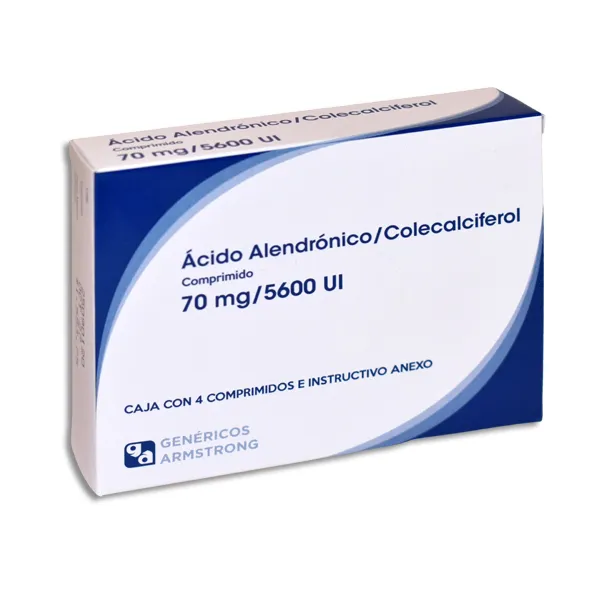 ACIDO ALENDRONICO / COLECALCIFEROL ARMSTRONG Comprimidos - c/4