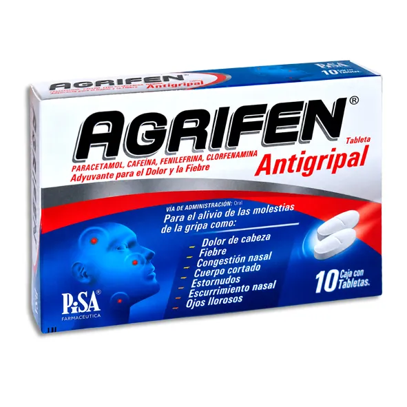 [7501125116810] AGRIFEN Tabletas - c/10