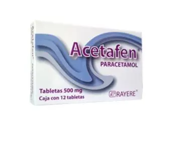 [7502003380033] ACETAFEN 500 Tabletas - c/12