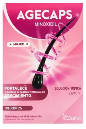 [7501109769056] AGECAPS 2% MUJER Solucion Topica - 60 ml